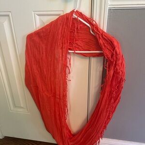 Vibrant Red Women's Scarf